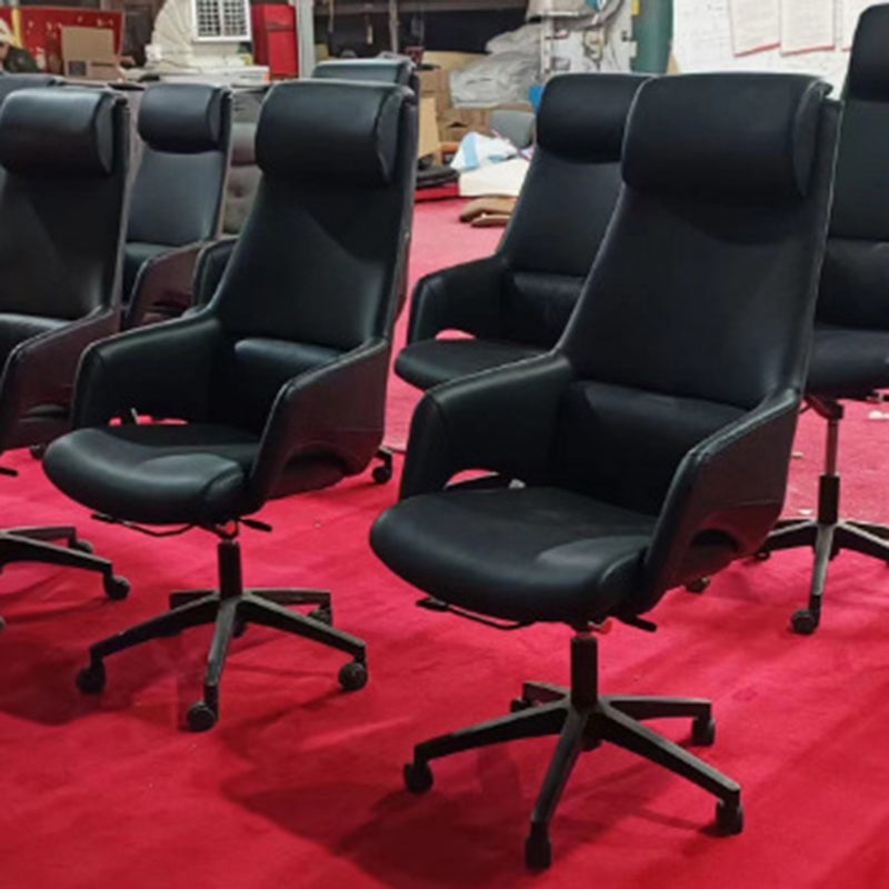Modern Silicone Leather Reclining Desk Chair