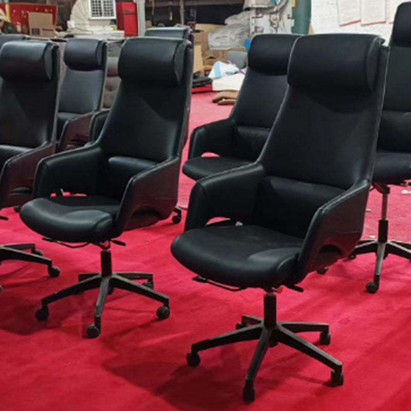 Modern Silicone Leather Reclining Desk Chair