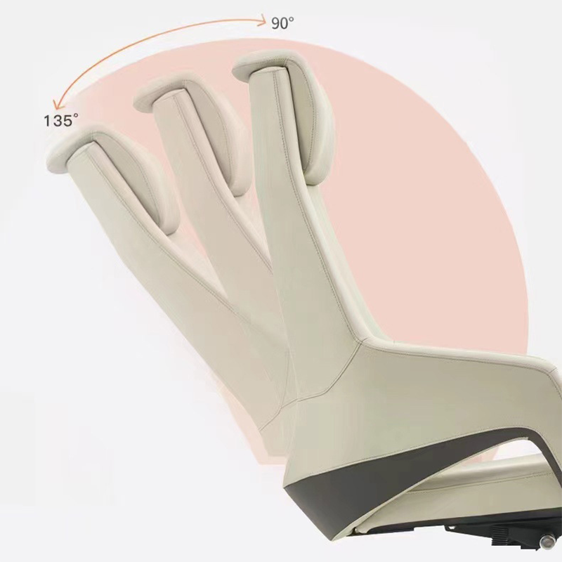 Modern Silicone Leather Reclining Desk Chair