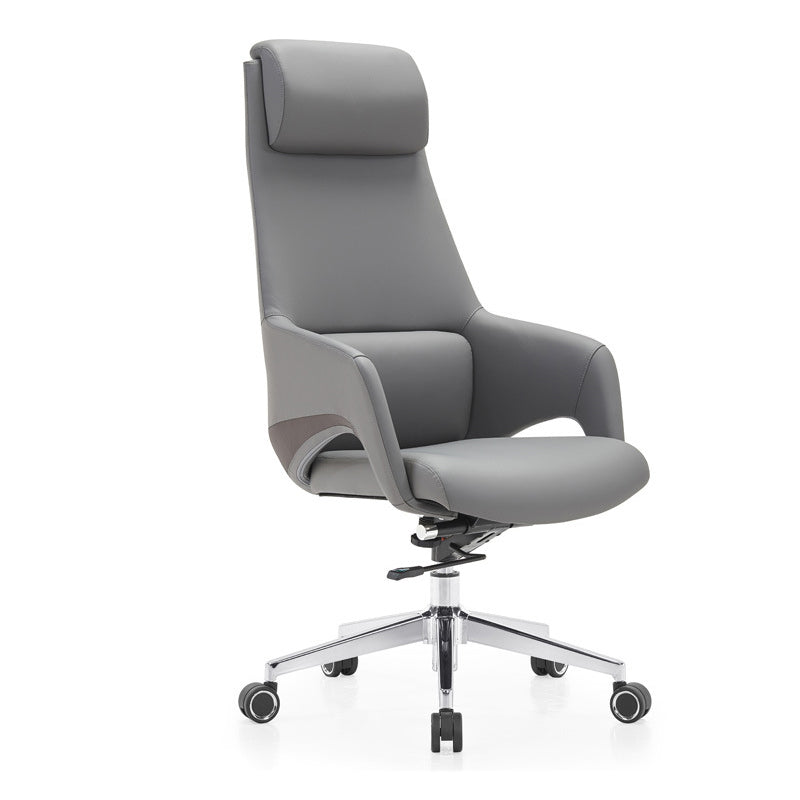 Modern Silicone Leather Reclining Desk Chair