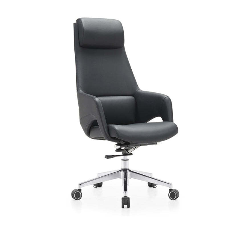 Modern Silicone Leather Reclining Desk Chair