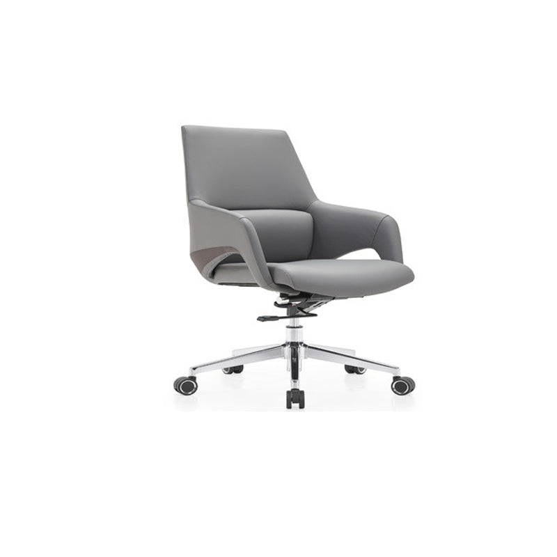 Modern Silicone Leather Reclining Desk Chair
