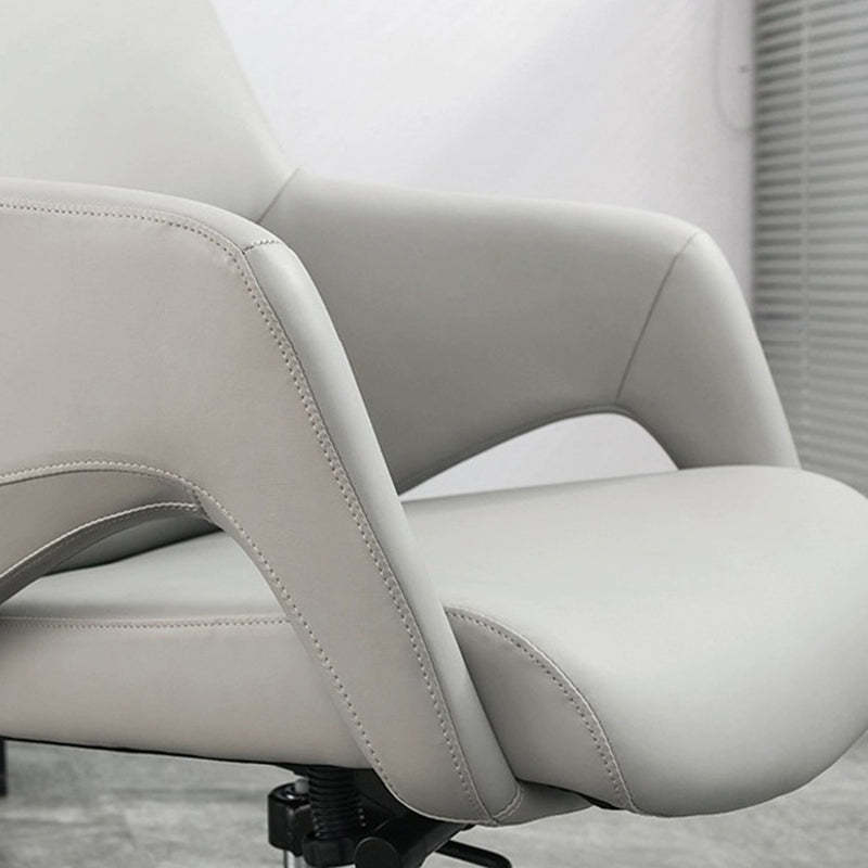 Modern Silicone Leather Reclining Desk Chair