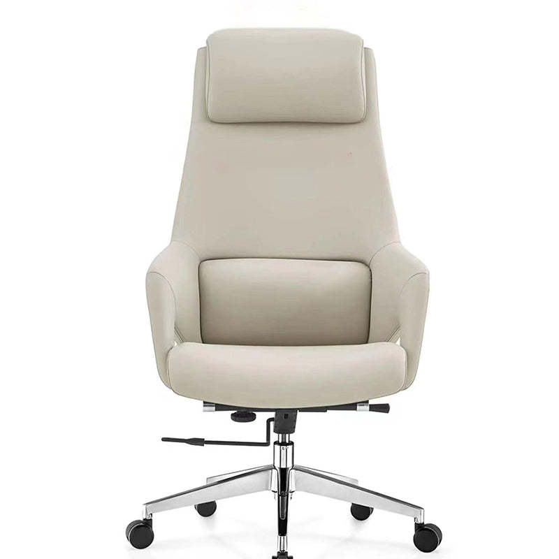 Modern Silicone Leather Reclining Desk Chair