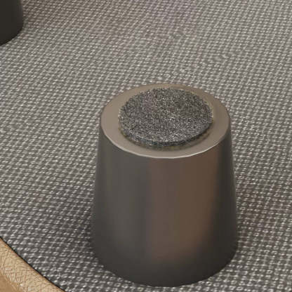 Scandinavian Oil-Waxed Leather Storage Footstool