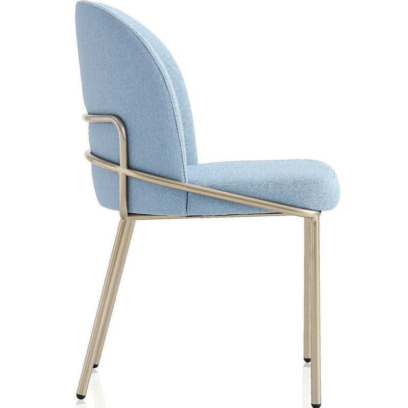 Scandinavian Microfiber Leather Dining Chair