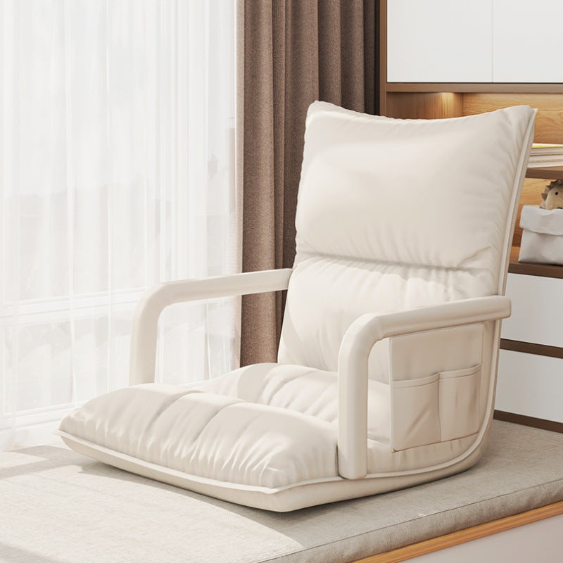Modern Cotton Adjustable Back Chair — Without Armrest / Blue
