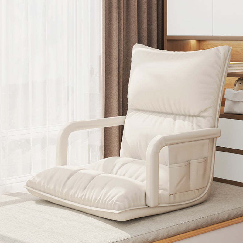 Modern Cotton Adjustable Back Chair — Without Armrest / Blue