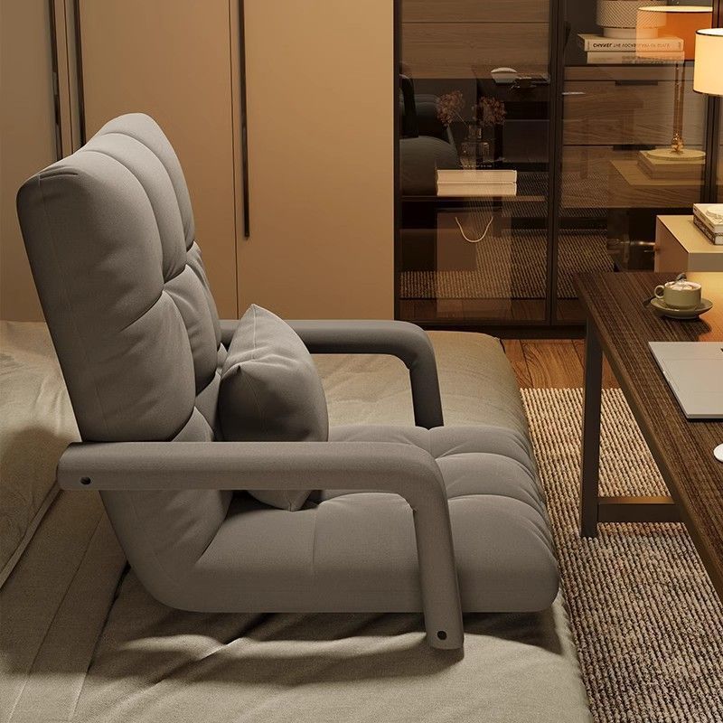 Modern Cotton Adjustable Back Chair — Without Armrest / Pink