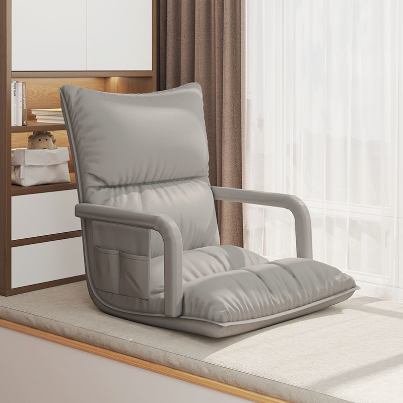 Modern Cotton Adjustable Back Chair — Without Armrest / Gray