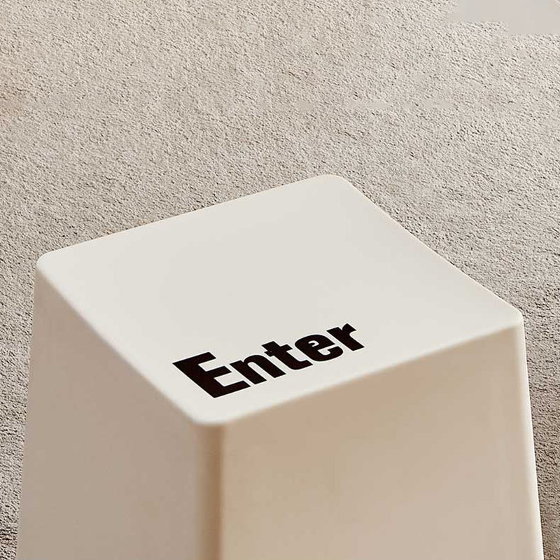 PP Keyboard Button Stackable Stool