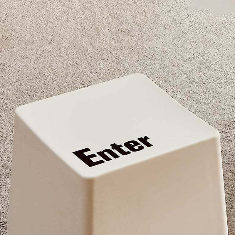PP Keyboard Button Stackable Stool