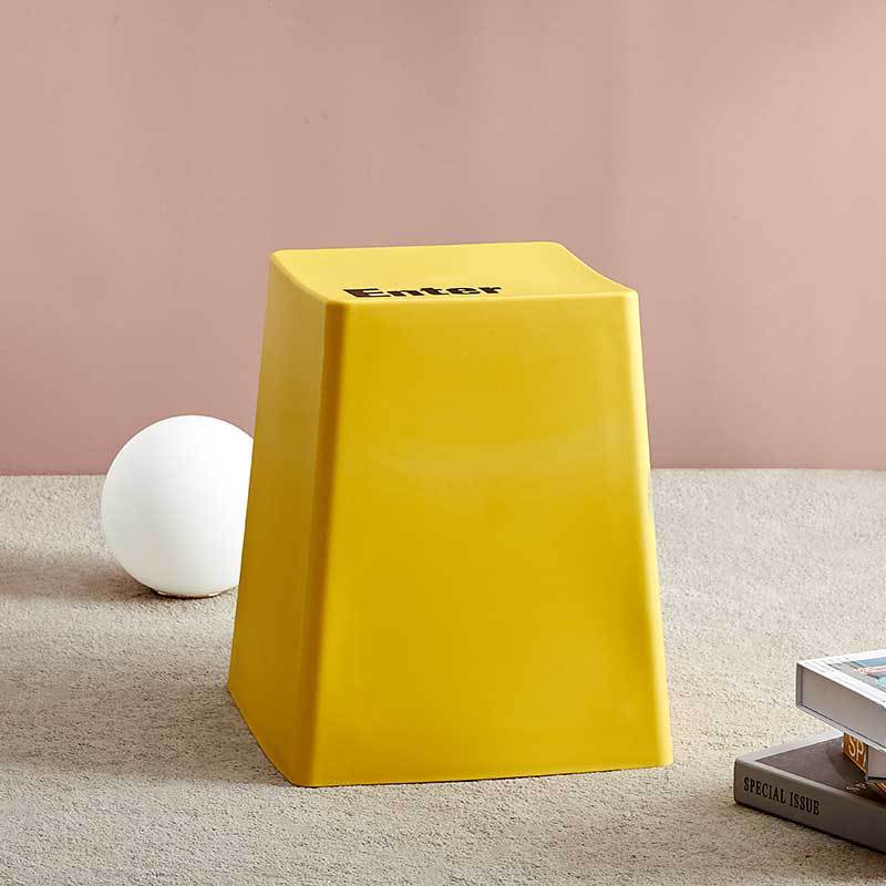 PP Keyboard Button Stackable Stool