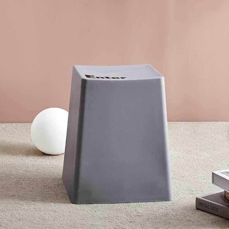 PP Keyboard Button Stackable Stool