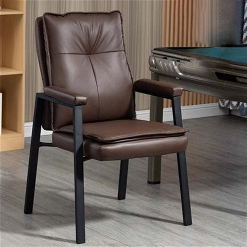 Modern Leather Steel Cotton Desk Chair