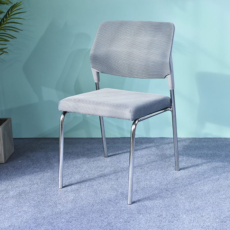 Minimalist Mesh Metal Desk Chair — B / Gray