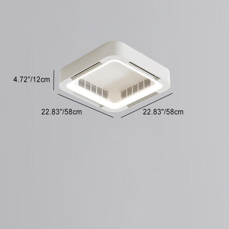 Modern Flush Mount Bladeless
