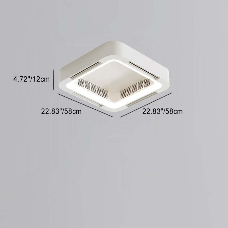Modern Flush Mount Bladeless