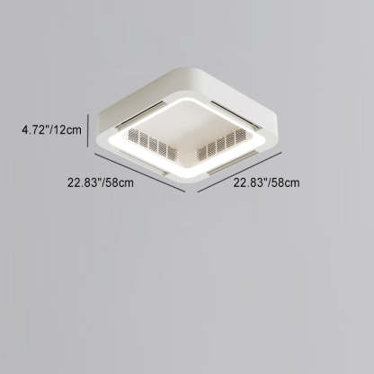 Modern Flush Mount Bladeless
