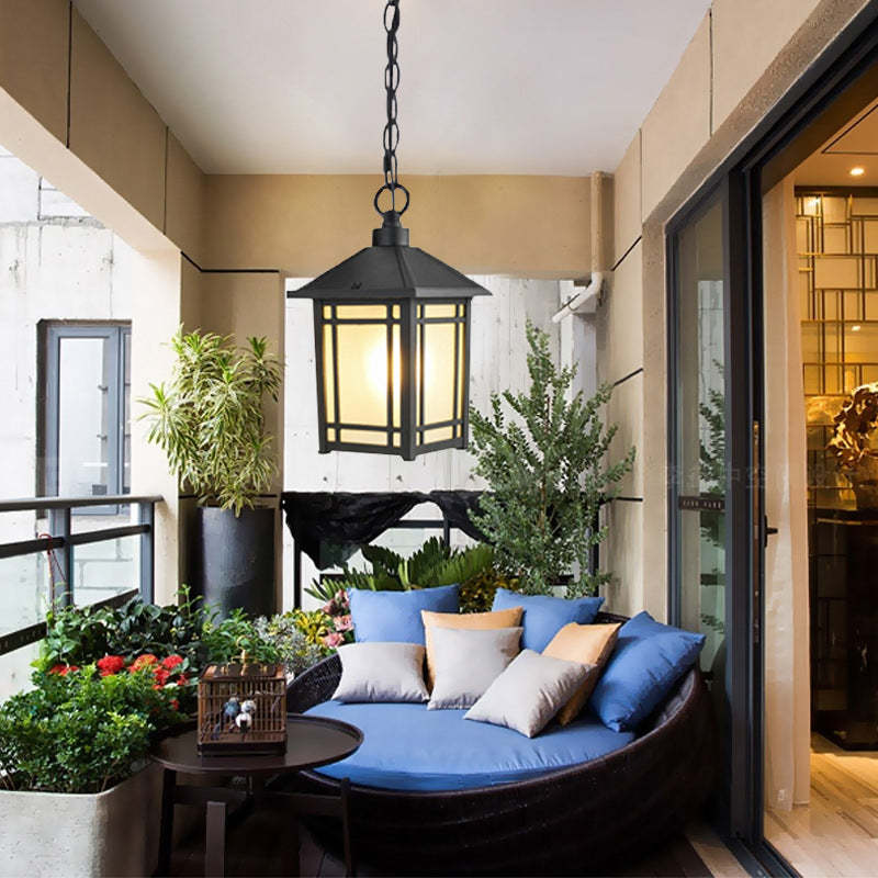 Minimalist Aluminum Outdoor Pendant Light