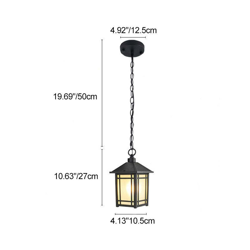Minimalist Aluminum Outdoor Pendant Light
