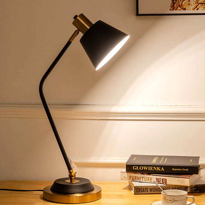 Minimalist Iron Cylinder Table Lamp