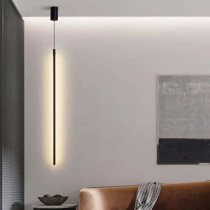 Minimalist Aluminum Silicone Cylinder LED Pendant Light — Neutral Light (4000K) / 220V-240V For UK/AU