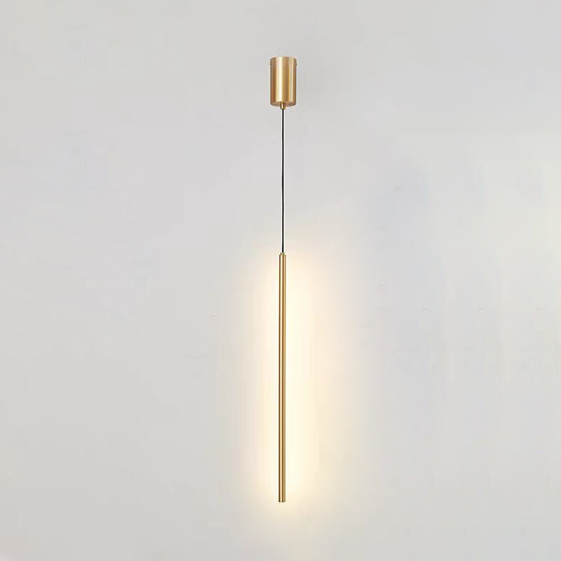 Minimalist Aluminum Silicone Cylinder LED Pendant Light — Neutral Light (4000K) / 110V-120V For US/CA