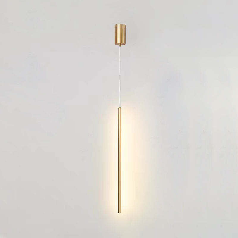 Minimalist Aluminum Silicone Cylinder LED Pendant Light — Neutral Light (4000K) / 110V-120V For US/CA