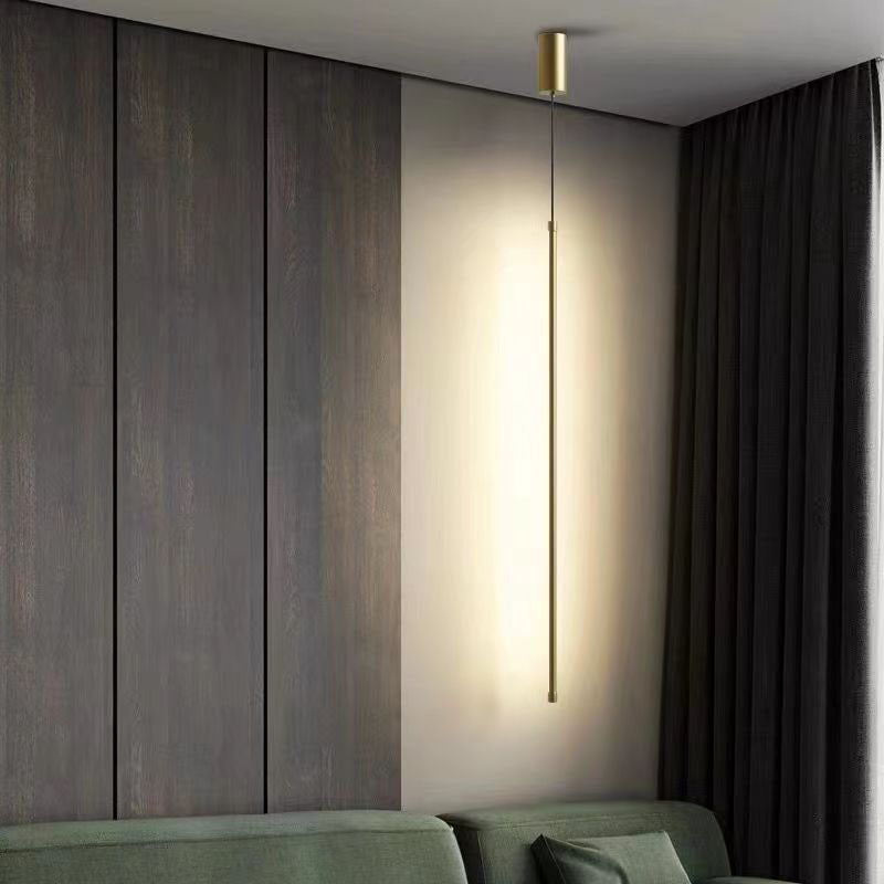 Minimalist Aluminum Silicone Cylinder LED Pendant Light — White Light (5000K) / 110V-120V For US/CA