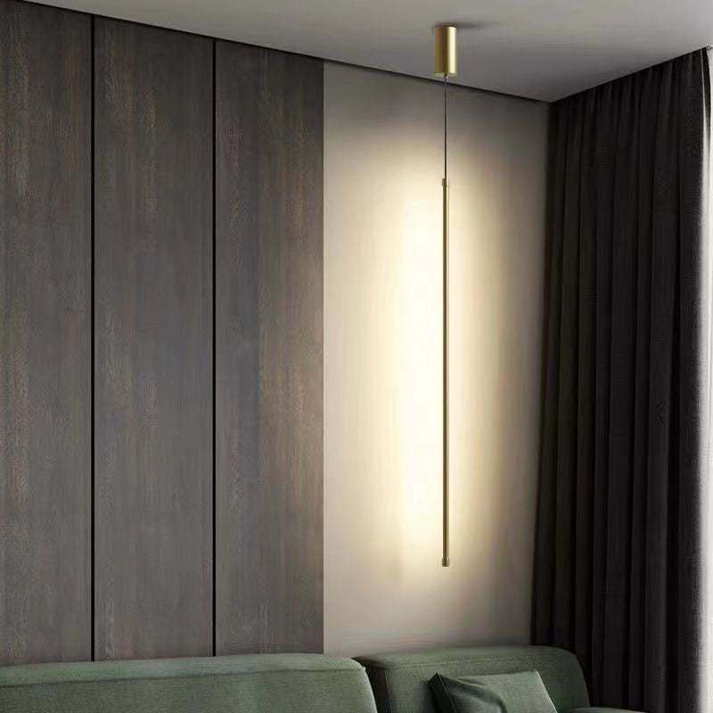 Minimalist Aluminum Silicone Cylinder LED Pendant Light — White Light (5000K) / 110V-120V For US/CA