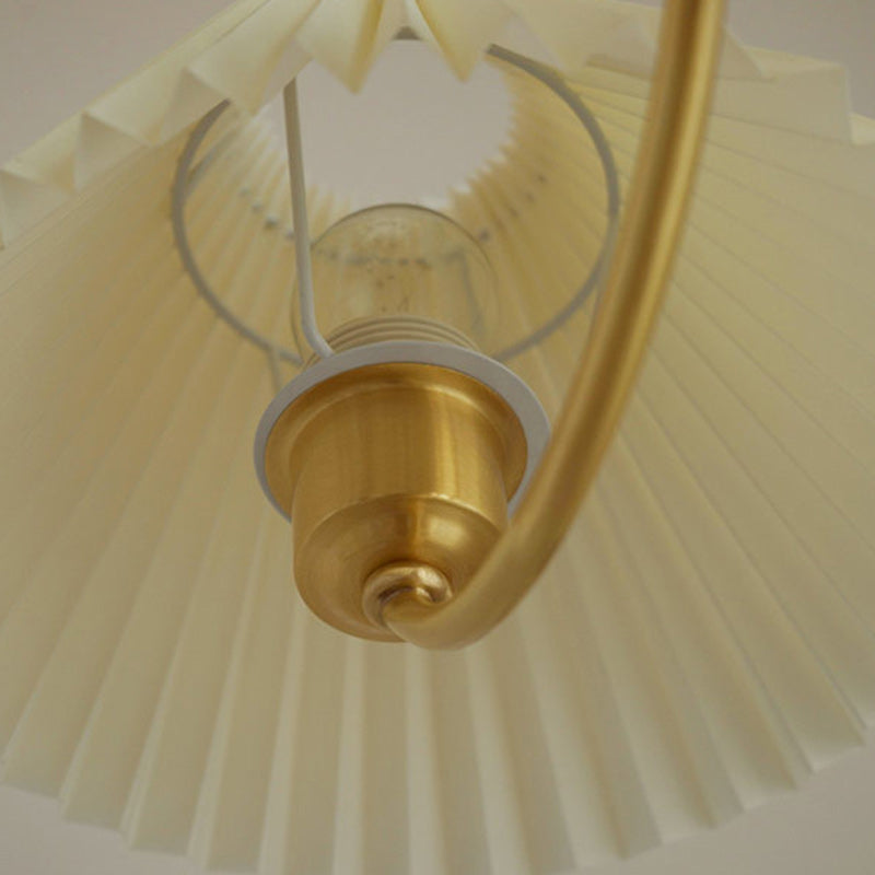 Mid-Century Brass Chandelier