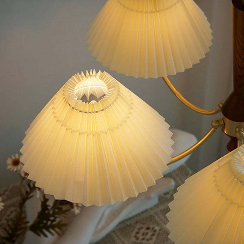 Mid-Century Brass Chandelier