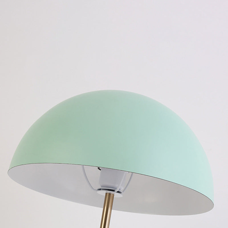 Minimalist Iron Dome Table Lamp — 220V-240V For UK/AU / Green