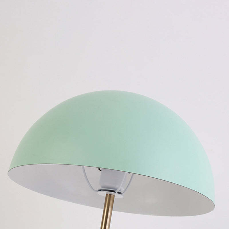 Minimalist Iron Dome Table Lamp — 220V-240V For UK/AU / Green