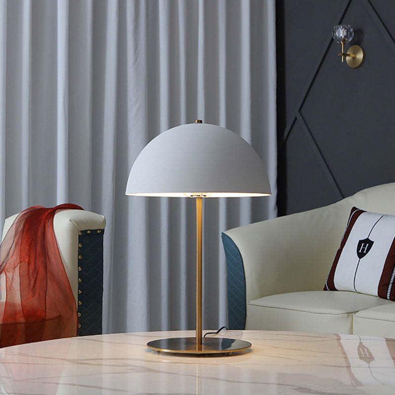 Minimalist Iron Dome Table Lamp