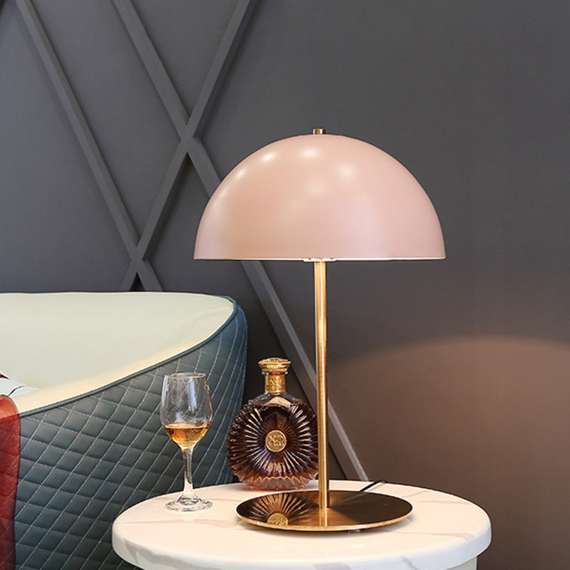 Minimalist Iron Dome Table Lamp