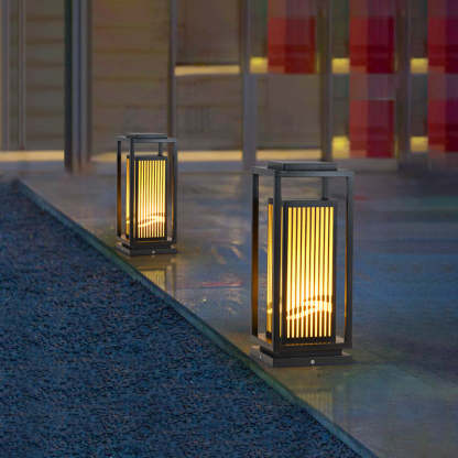 Minimalist Stainless Steel Outdoor Light