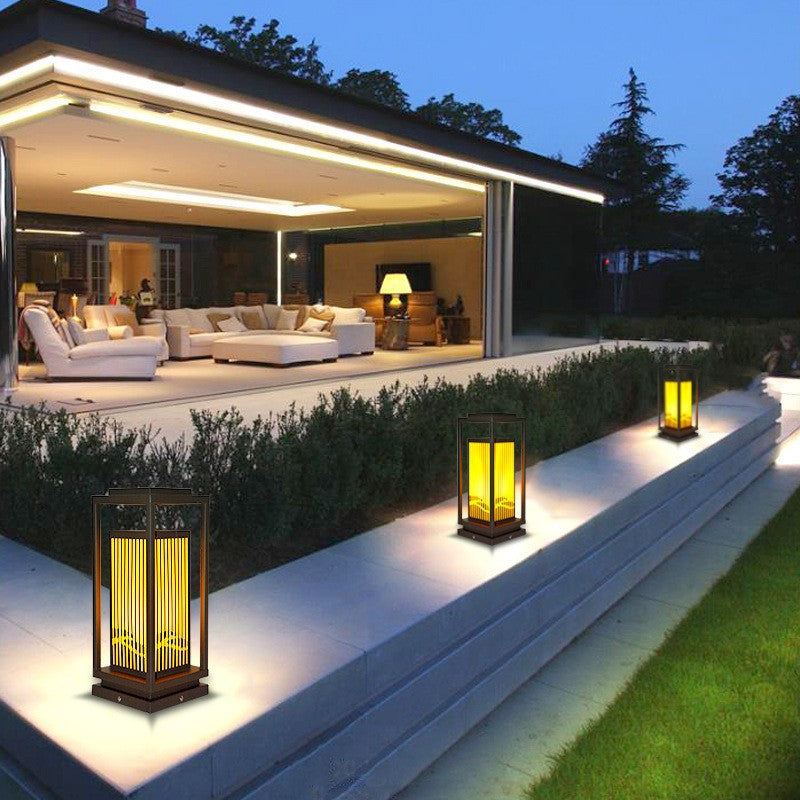 Minimalist Stainless Steel Outdoor Light