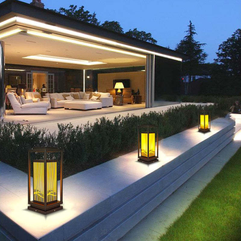 Minimalist Stainless Steel Outdoor Light