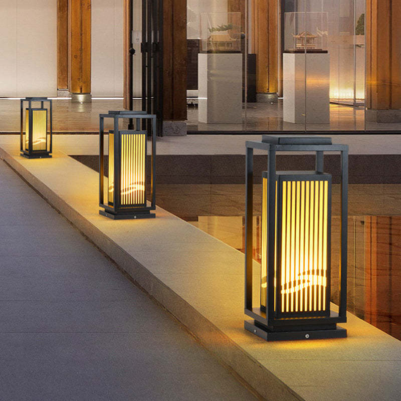 Minimalist Stainless Steel Outdoor Light
