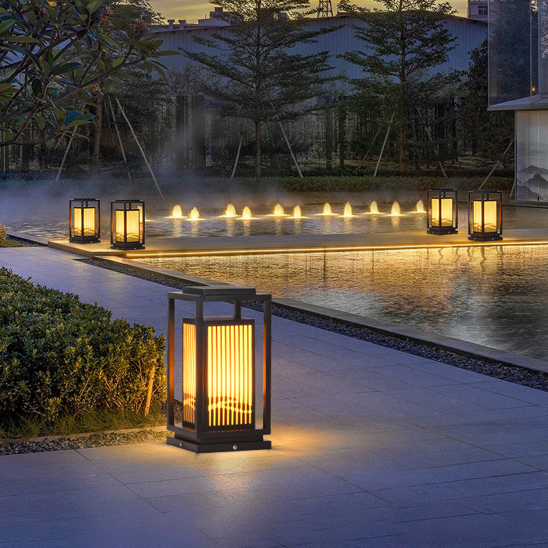 Minimalist Stainless Steel Outdoor Light