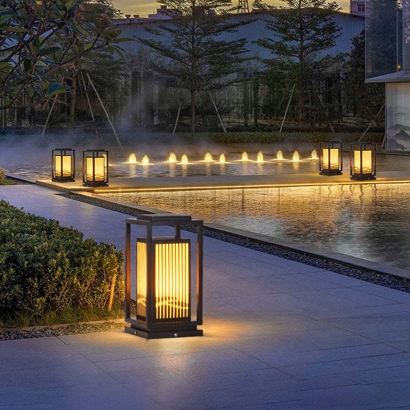 Minimalist Stainless Steel Outdoor Light