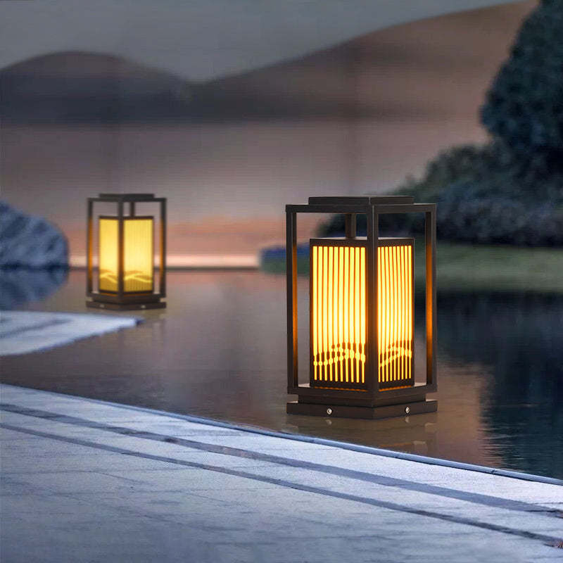 Minimalist Stainless Steel Outdoor Light