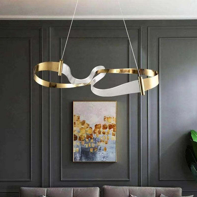 Contemporary Iron Chandelier - D24