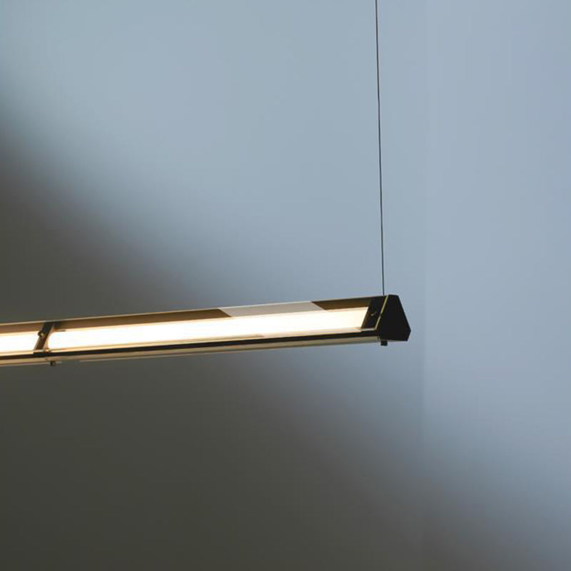 Nordic island triangular black chandeliers, Lighom