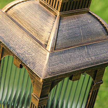 European Aluminum Post Outdoor Light