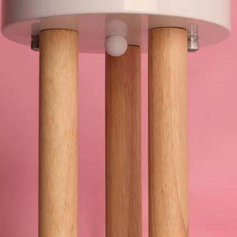 Contemporary Resin Unicorn Round Ceiling Light — White Light (5000K) / White - 110V-120V For US/CA