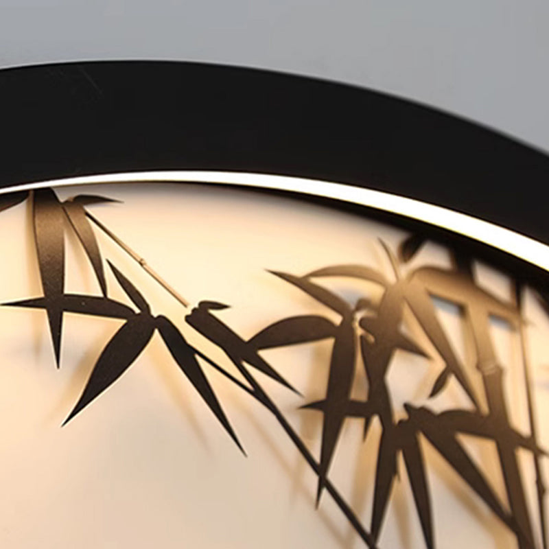 Minimalist Iron Acrylic Round LED Wall Sconce