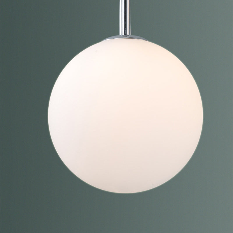 Nordic Metal Glass Round Chandelier